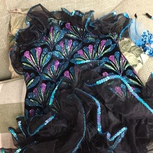 Dance costume approx size 10/12